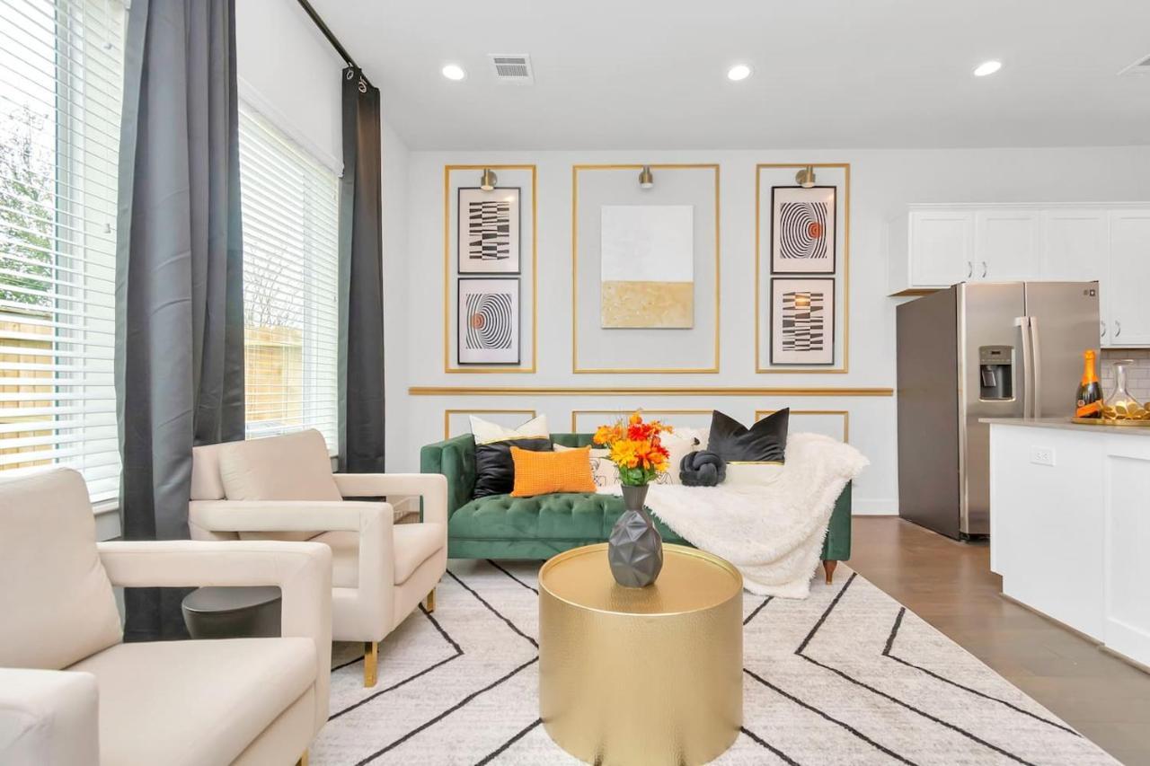Emerald Palace - New, Modern 3Br Townhome Close To Downtown, Nrg, Med Ctr Houston Zewnętrze zdjęcie