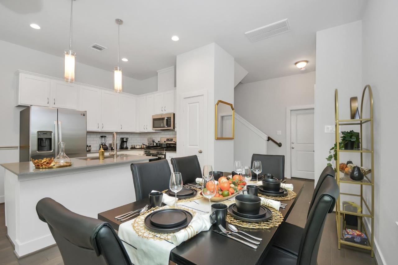 Emerald Palace - New, Modern 3Br Townhome Close To Downtown, Nrg, Med Ctr Houston Zewnętrze zdjęcie