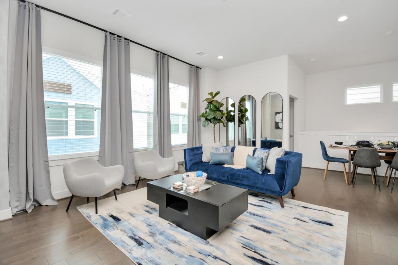 Emerald Palace - New, Modern 3Br Townhome Close To Downtown, Nrg, Med Ctr Houston Zewnętrze zdjęcie